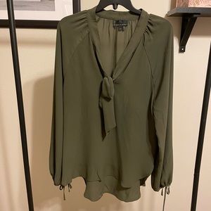 I Jeans by Buffalo Tie Neck Blouse